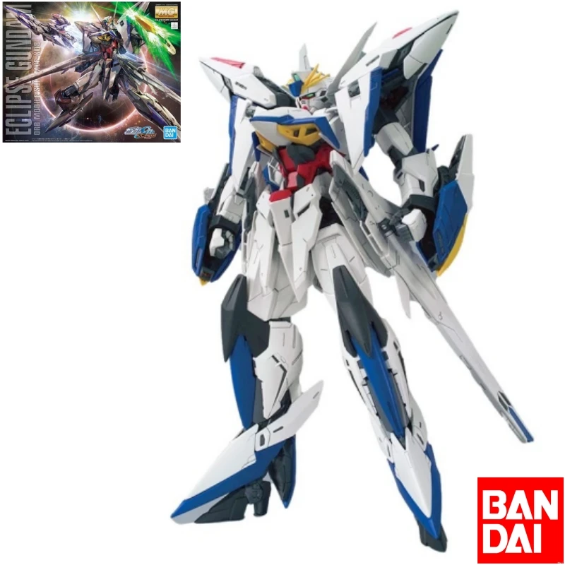 

Bandai Original MG 1/100 SEED ECLIPSE GUNDAM Anime Action Figure Assembly Toys Collectible Model Ornaments Gifts For Children