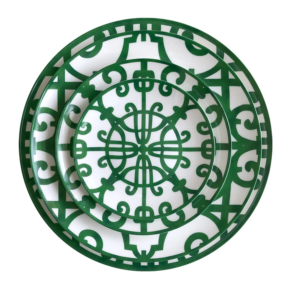 Ceramic Dessert Plates Ceramic Plate Hand-Painted Red Art Creative Round Ins Style Tableware H Dinner Plates Set Charger Plates For Wedding Pasta