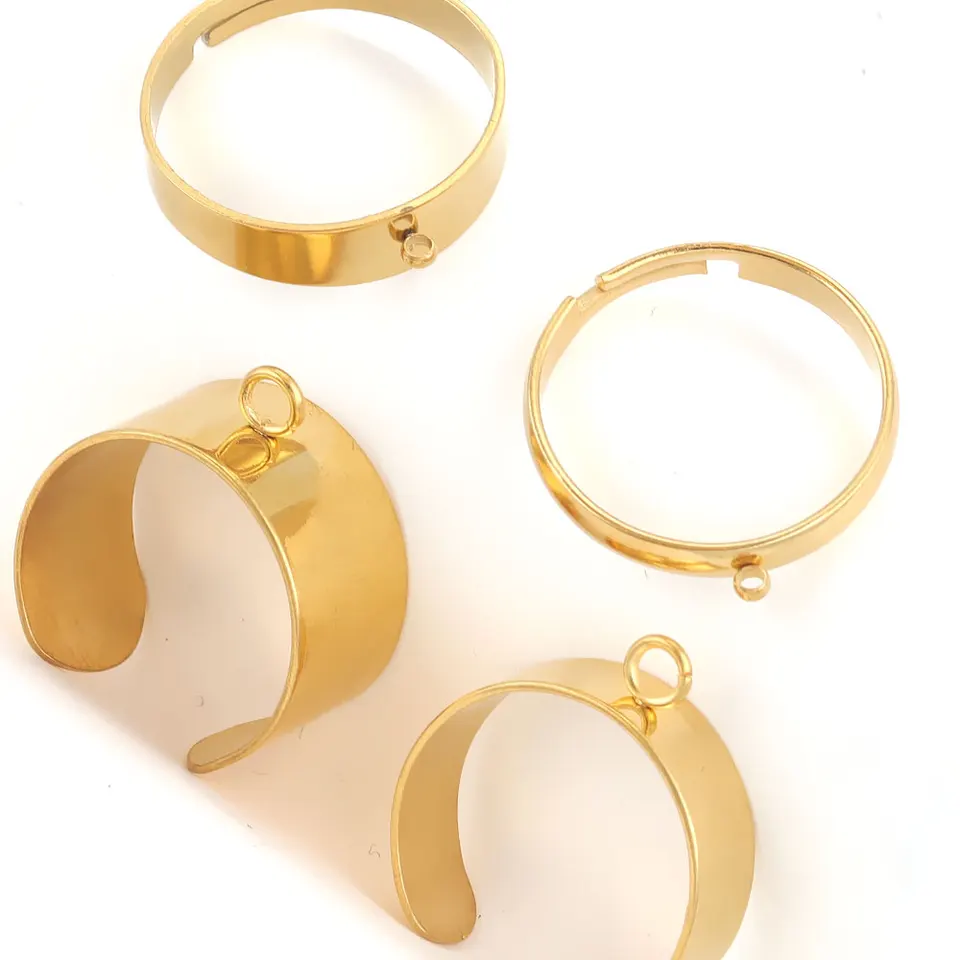 1000 Anneaux De Saut Ouverts Acier Inoxydable 6mm - Pour Fabrication Bijoux, Porte-clés, Boucles D'oreilles