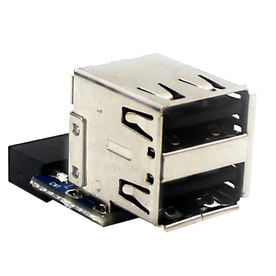 Female Extension Cable Compatibility Computer Motherboard Header Adapter USB2.0 9Pin/10P Desktop Motherboard Accessories