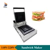 Household 110V 220V Electric Sandwich Maker Breakfast Cooking Machine with Non Stick Coating Plate Stainless Steel Kitchen Use 1