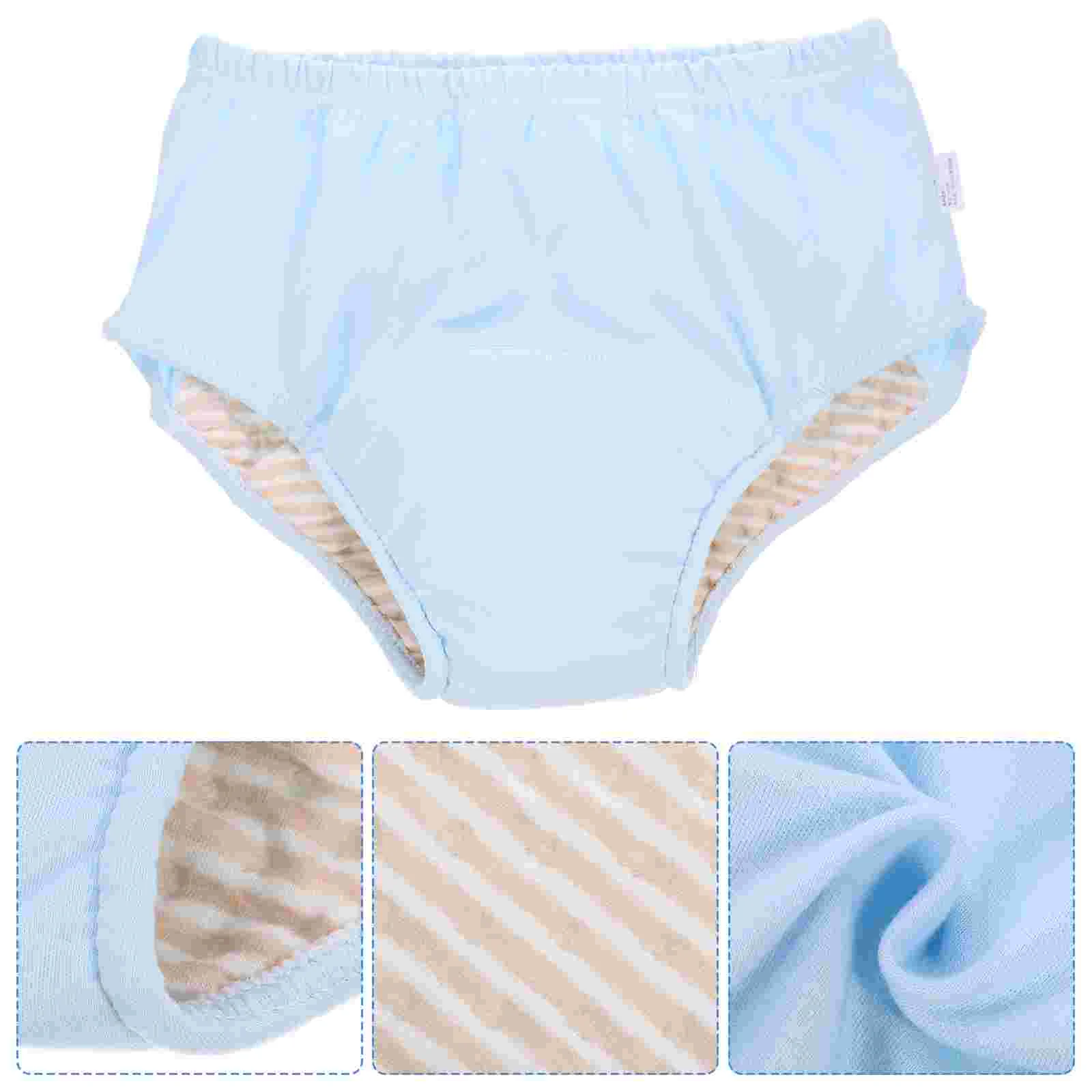 Adult Pull On Pant Adult Diapers Washable Cotton Diapers Leakproof Urinal Panties Pure Cotton Incontinence For 3