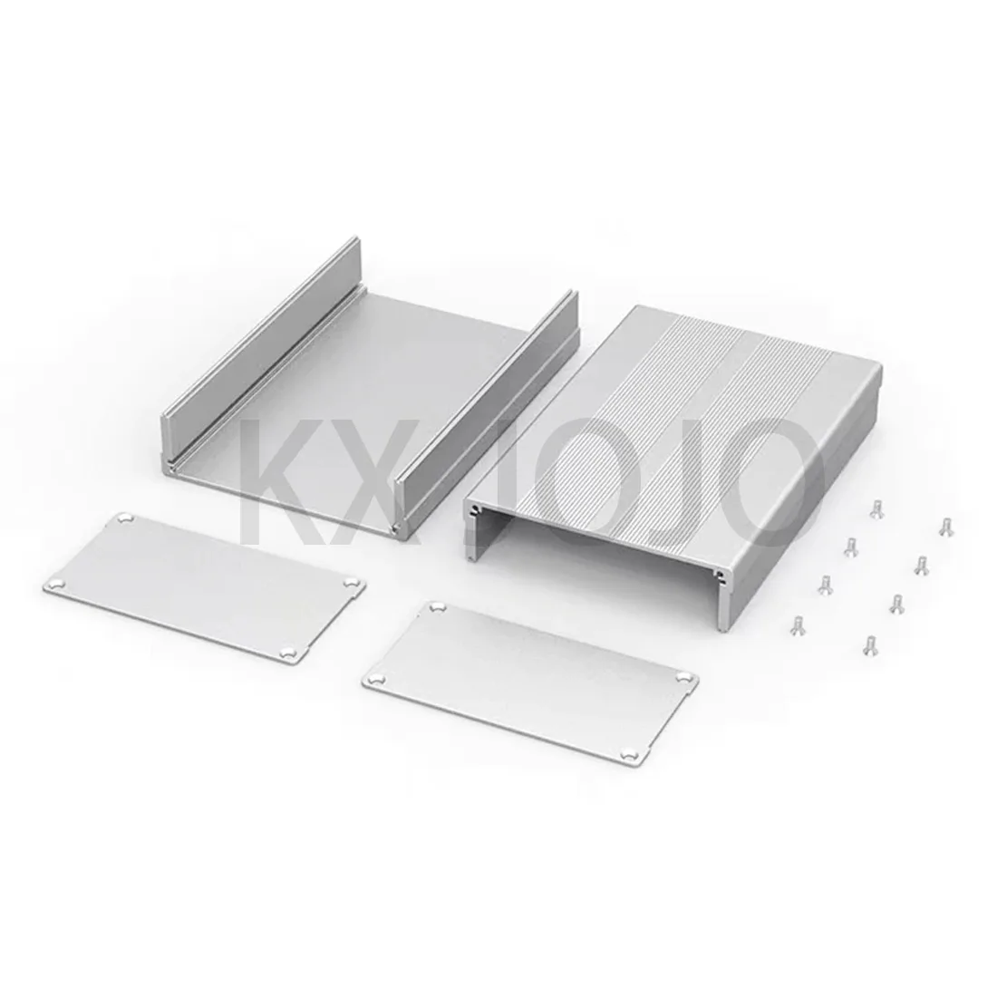 aluminio gabinete pcb shell case split alloy 02