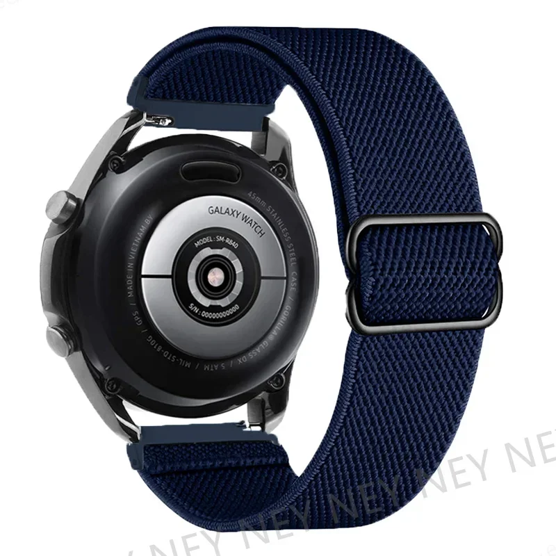 Bohemian Elastic Shiny Watch Strap, 20mm/22mm Bracelet Band
