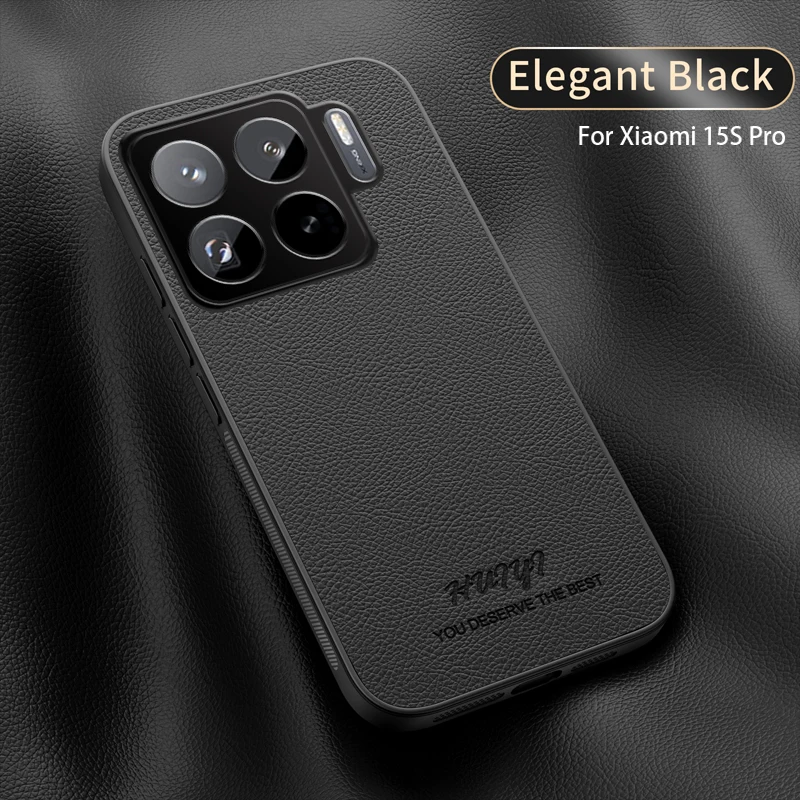 Xiaomi Mi 15T Pro Soft PU Leather Magnetic Protective Phone Case