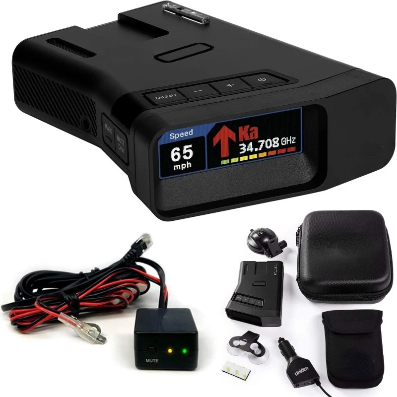 

R7 Extreme Long Range Laser/Radar Detector, Built-in GPS w/Real-Time Alerts, Dual-Antennas w/Directional Arrows
