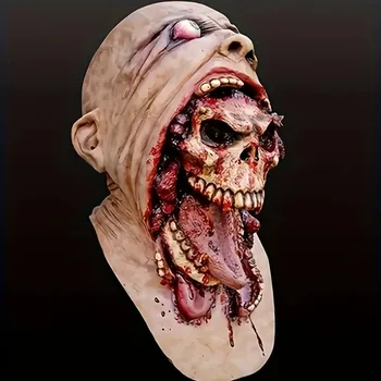 Masque de Zombie Effrayant pour Halloween