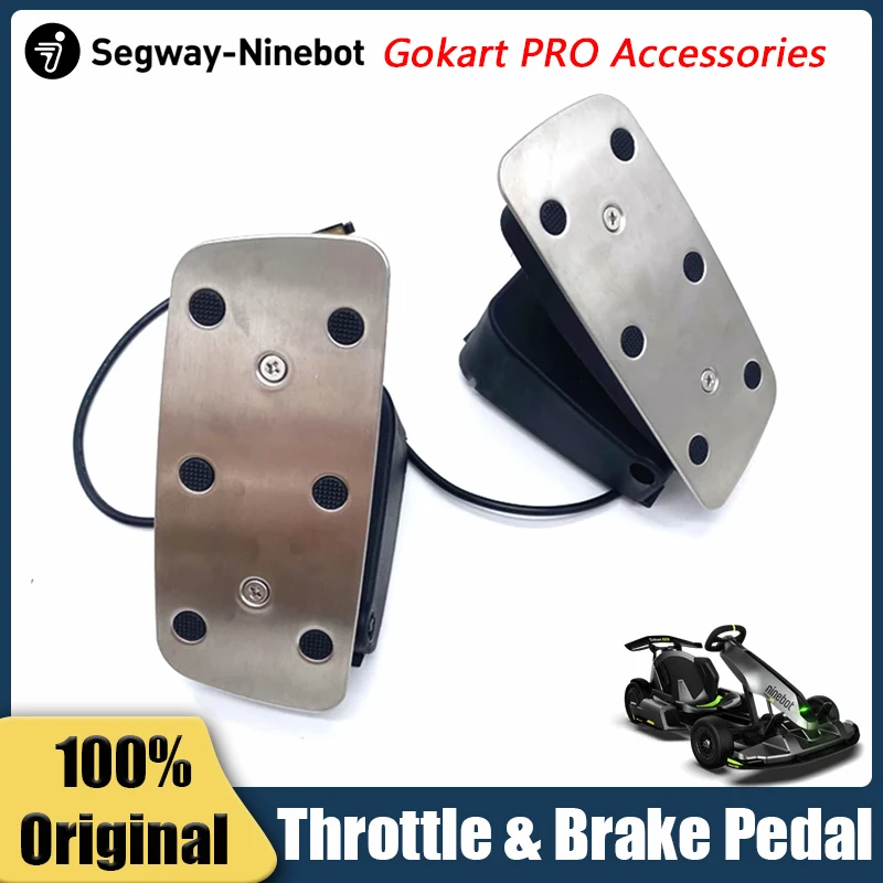 USA STOCK Original Throttle & Brake Pedal for Ninebot Gokart PRO XIAOMI Kart Kit Self Balance Electric Scooter Throttle & Brake