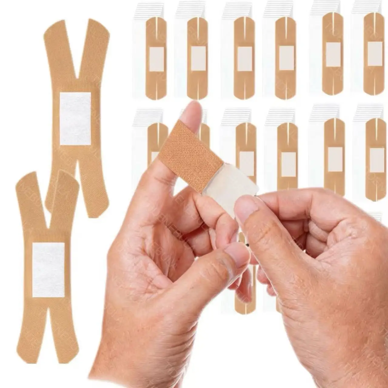 X Shape Elastic Hemostatic Bandage Joint Finger Secure Emergency Cuts Scratches Wound First Aid Medical Waterproof Adhesive Care
