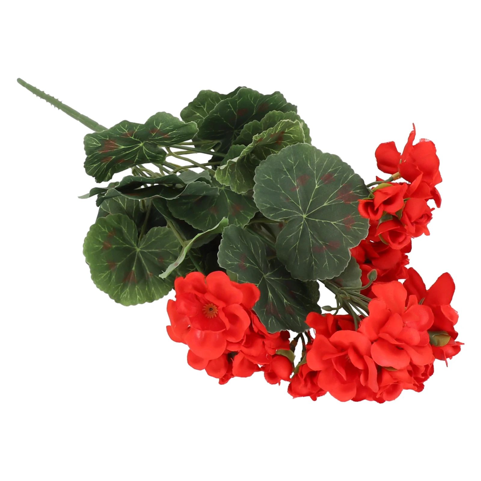 

1 Bunch 36cm Artificial Geranium Red Pink Flowers Artificial Plants Flower For Wedding Party Garden Home Merry Christmas Decor