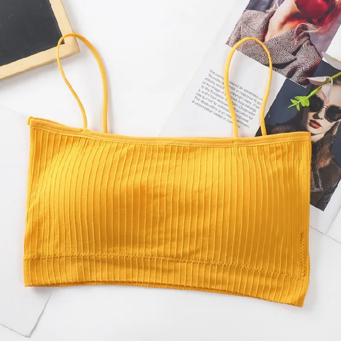 Seamless Chest Wrapped Student Girl Anti-skid Beauty Back Underwear Wear Anti Stray Vest Sling Inside women lingerie bra chest binder