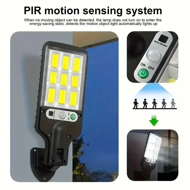 Solar Motion Sensor Wall Lights 6