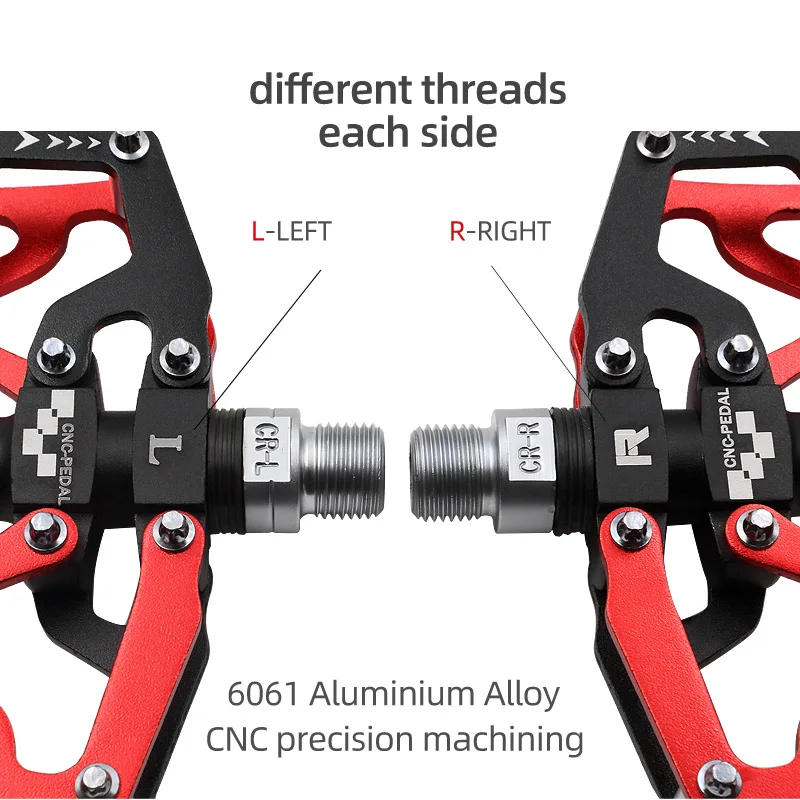 Ultralight Aluminum MTB/Road Pedals 5