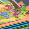 Children's Magnetic Advanced Puzzle 3-6 Year Old Baby Kindergarten Early Education Enlightenment Cartoon Magnetic Puzzle Toy 3