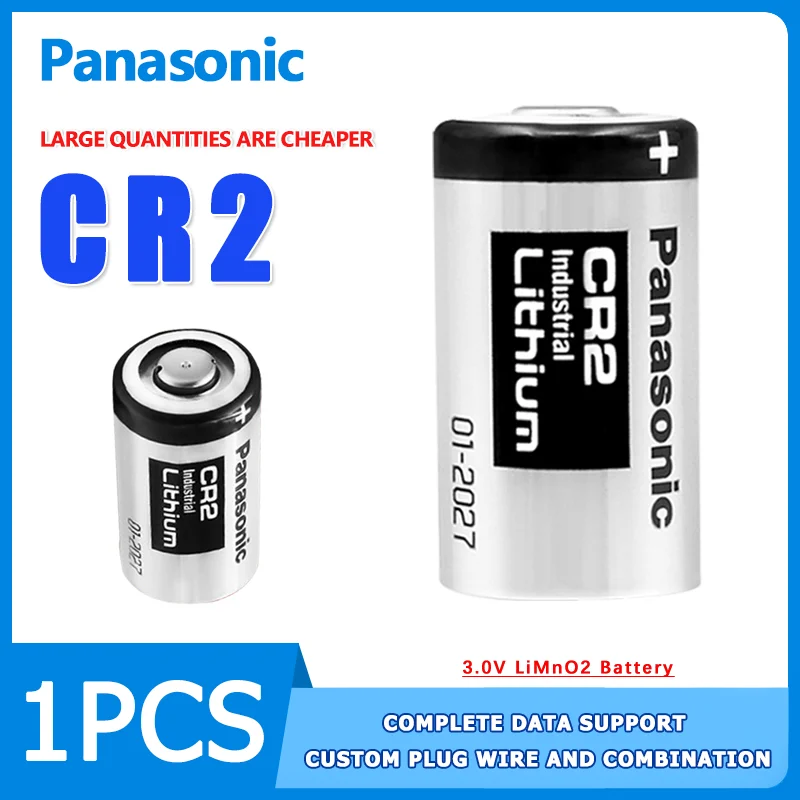 Batteria Panasonic Cr2 3V Per Blocco Freno A Disco Di Polaroid Mini25 Fuji Mini55 Camera Mini70 Attrezzatura Per La Misurazione Della Distanza