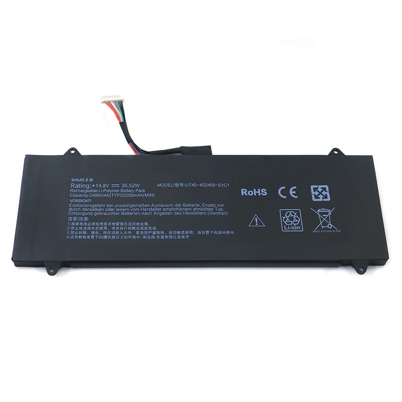 Shuozb Ut404s2400-s1c1 Bateria do Portátil para Haier x3 Vit P3400 Série X3-i33217g40532rdus 14.8v 35.52wh 2400mah - Imagem 2