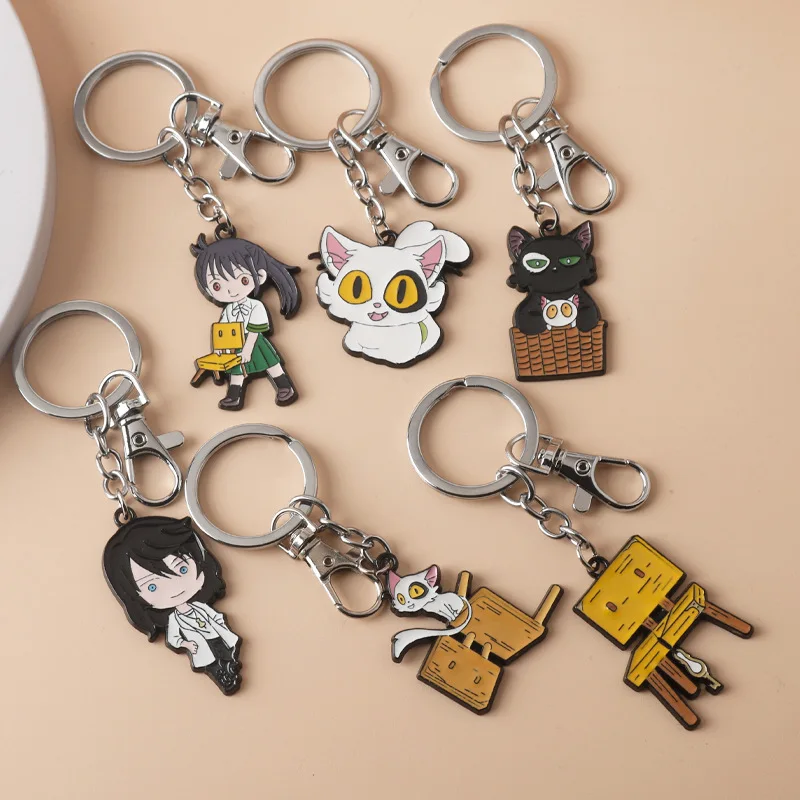 Anime Suzume No Tojimari Dajin Keychain Cute Iwado Munakata Sota Pendant Key Chain For Fans Bag Accessories Jewelry