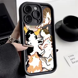 Colorful Cats Painting Phone Protector Case - A53 5g (Y1 - T2529)