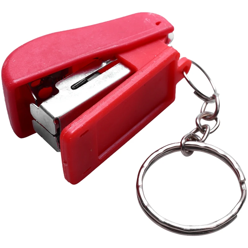 

1Pc Mini Stapler Plastic Stationery Set Kawaii Stapler Paper Office Accessories Cute Multicolor Stapler