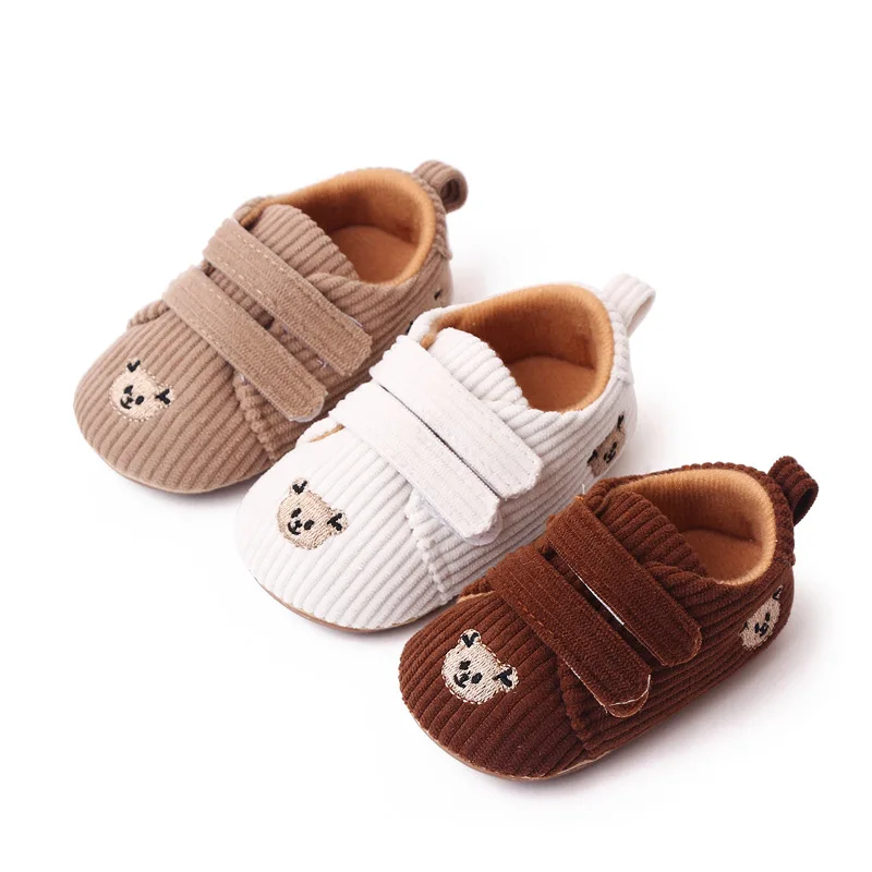 Spring and Autumn Style 0-1 Year Old Cartoon Casual Anti drop Baby Shoes Soft Sole Baby Girls Boys Walking Shoes - Image 3