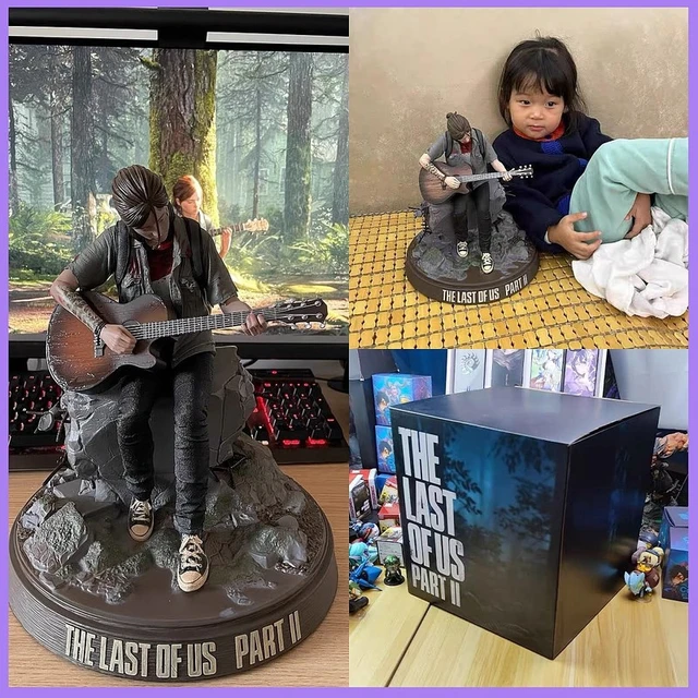 New The Last Of Us Part 2 Figure Ellie With Guitar 30cm Pvc Statue  Collector Edition Figurine Model Toys Decoration Ornaments Gi - AliExpress
