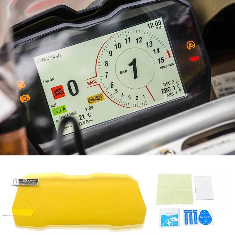 New For Ducati Panigale V4S V4 Streetfighter V4 Panigale V4R Dashboard Screen Protector Film accessories
