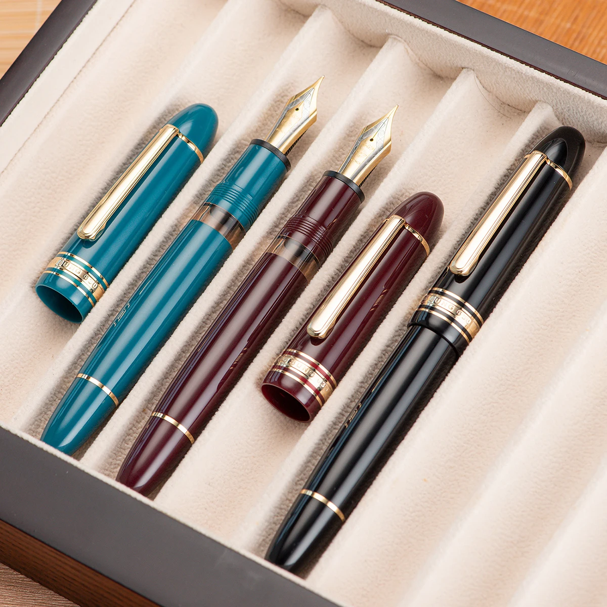 Yongsheng 630 Piston Filling Fountain Pen Resin Fine Nib with Golden Clip Smooth Writing Office Gift Pen