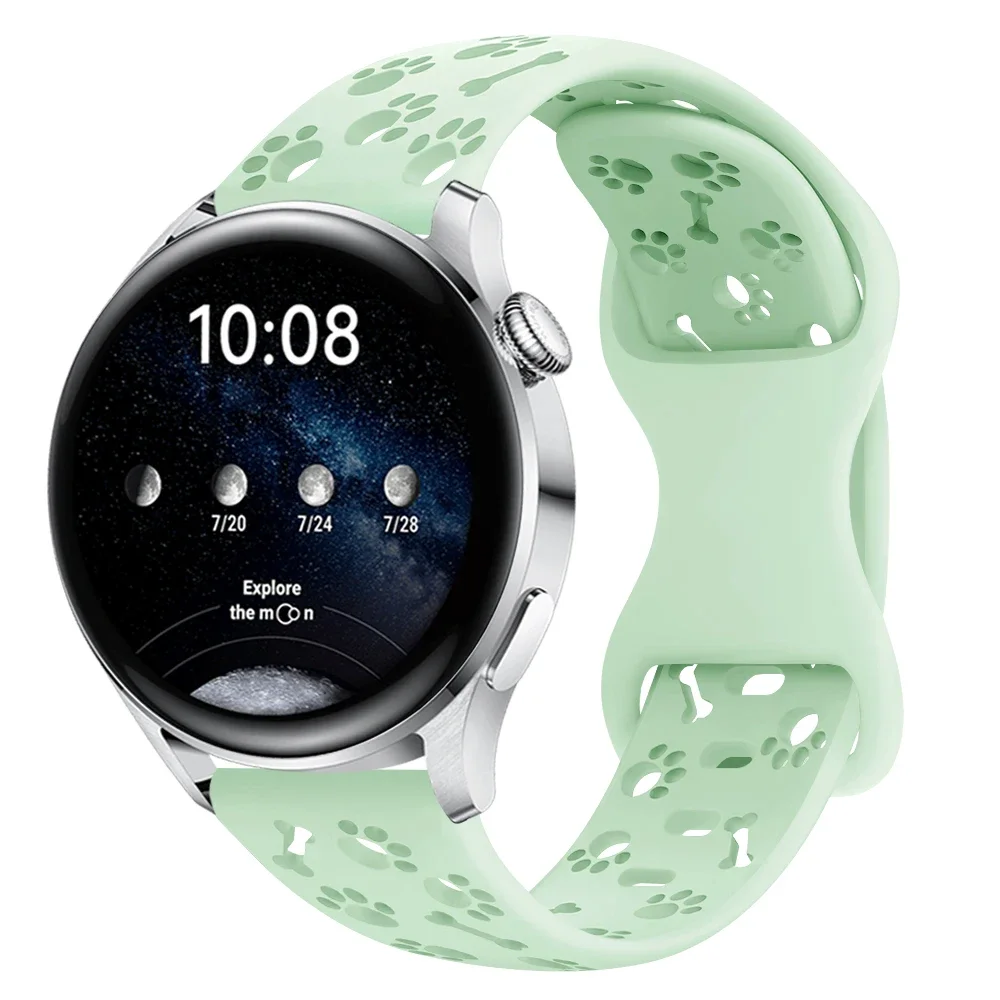 Versatile Silicone Watch Strap - Available in 18mm, 20mm, 22mm Sizes