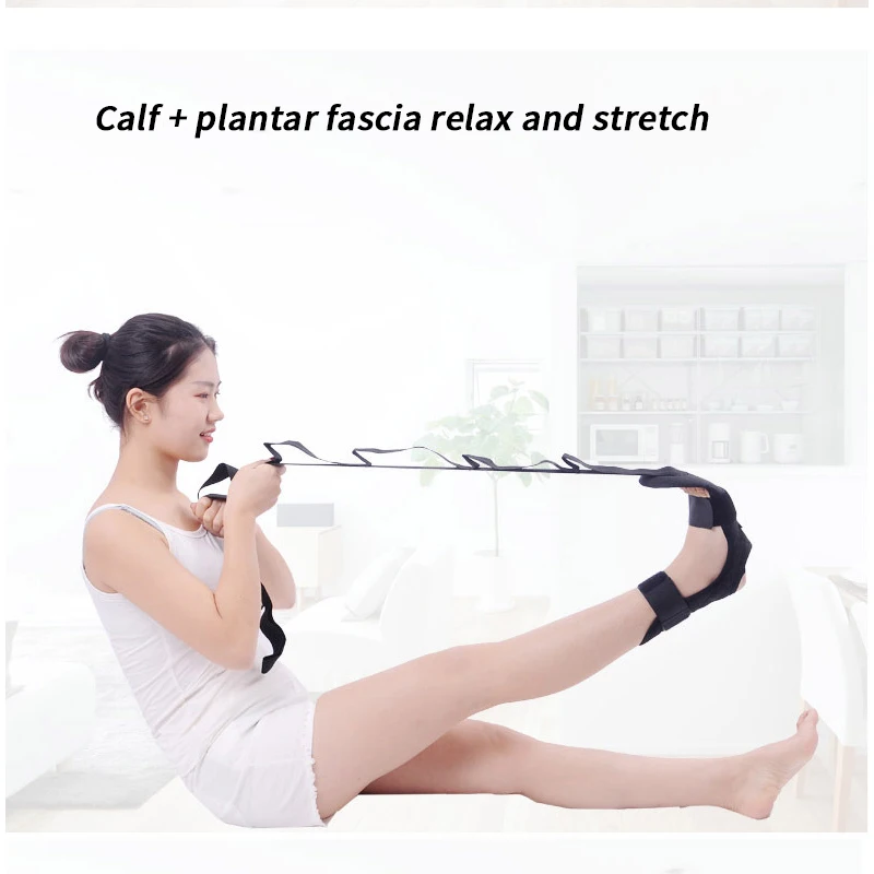 Yoga Flexibility Stretching Leg Stretcher Strap for Ballet Cheer Dance Gymnastics Trainer Yoga Flexibility Leg Stretch belt yoga strap