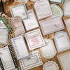 Journal GO 20pcs Vintage Memo Pads Paper DIY Scrapbooking School Stationery Art Collage Junk Journal Material Paper 2