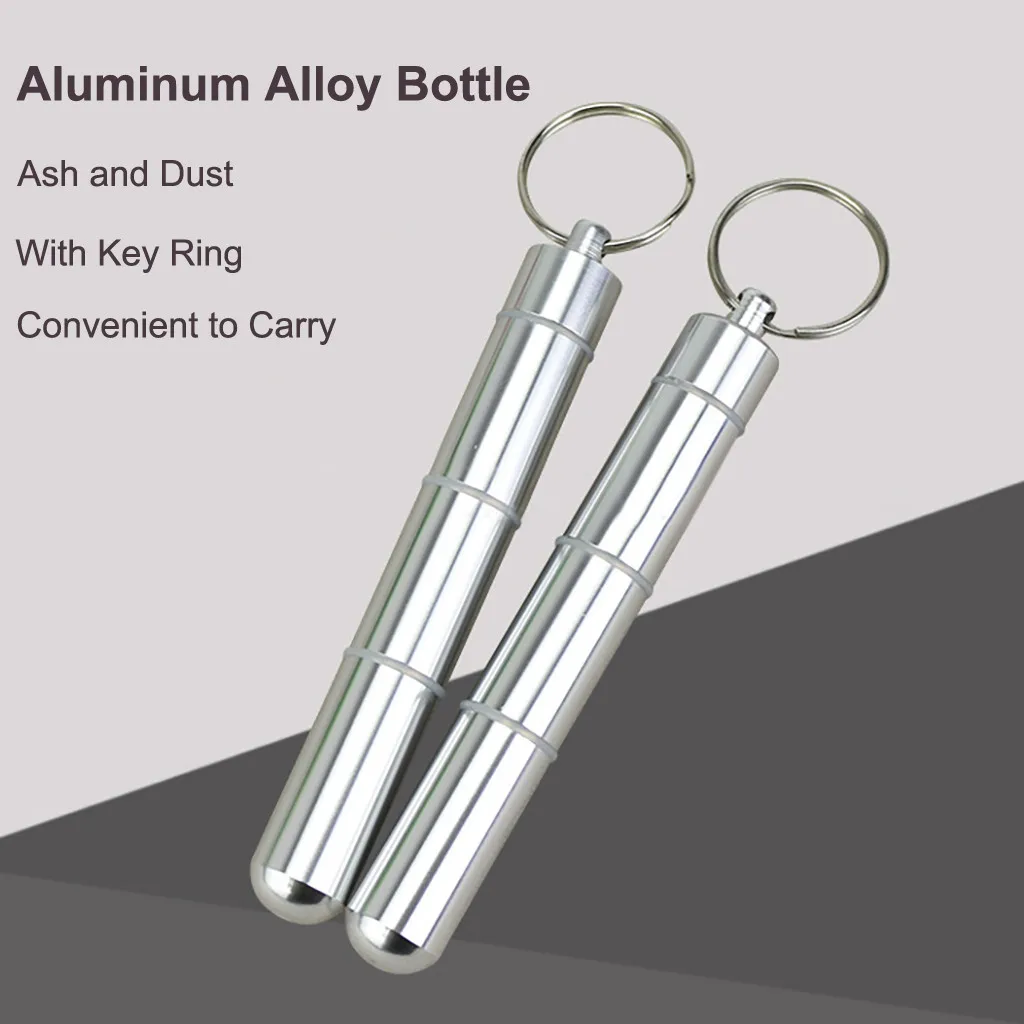 Porte-clés en aluminium Boîte à pilules de médicaments. Étui à pilules de  mini-voyage portable imper