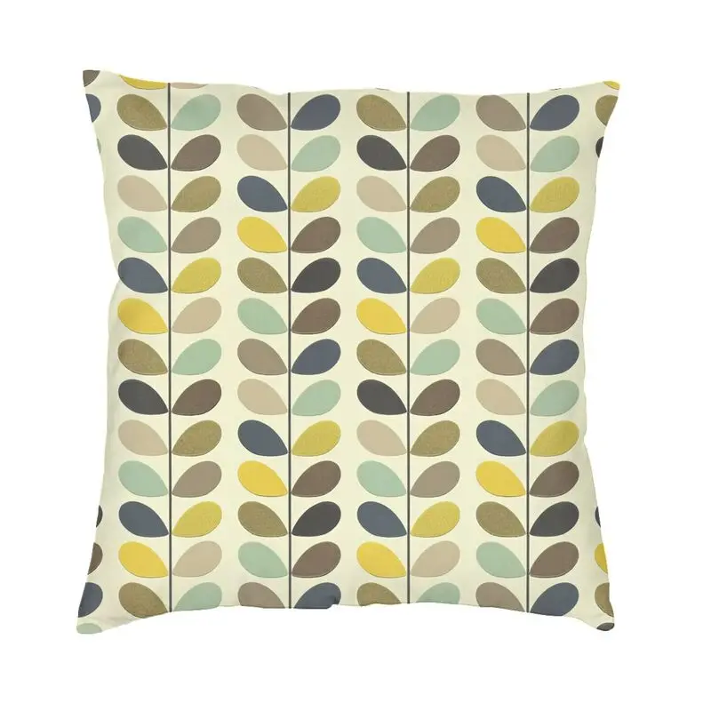 

Orla Kiely Multi Stem Cushion Cover 55x55 cm Mid Century Scandinavian Flower Soft Throw Pillow Cases Home Decor Sofa Pillowcase