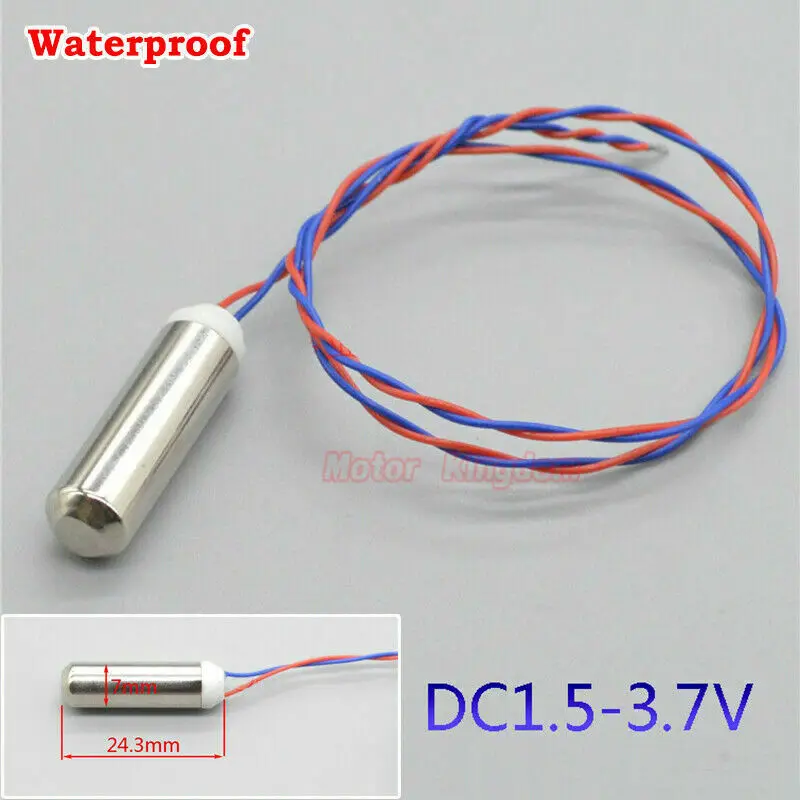Tiny Mini 7Mm Coreless Strong Vibrating Motor Dc1.5-3.7V Waterproof Vibration Enginge