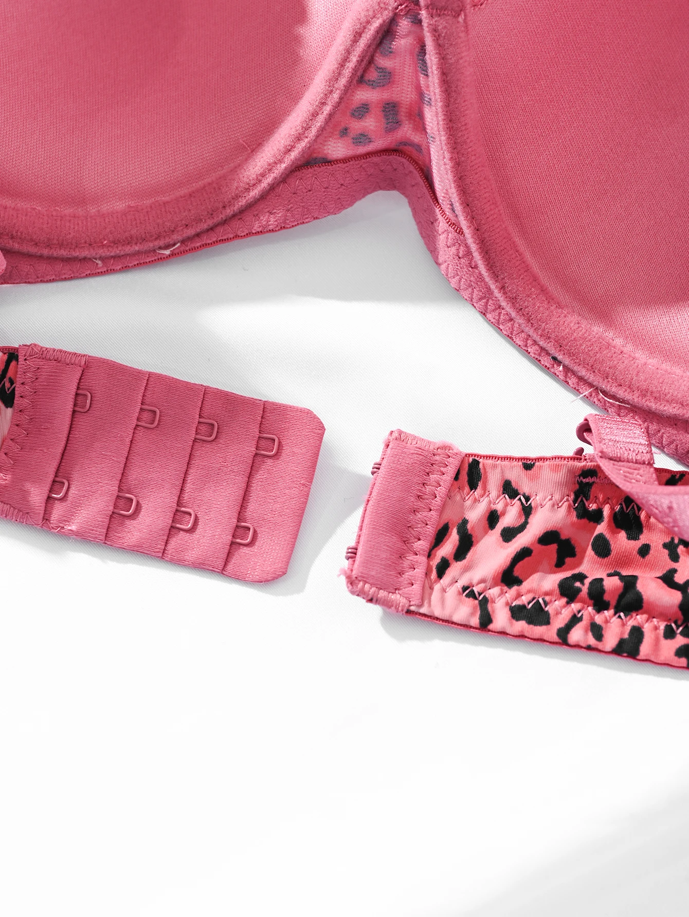 Diana Rose Leopard print Push Up Bra For Women With steel ring B Cup Bra Lady's Underwear High Quality