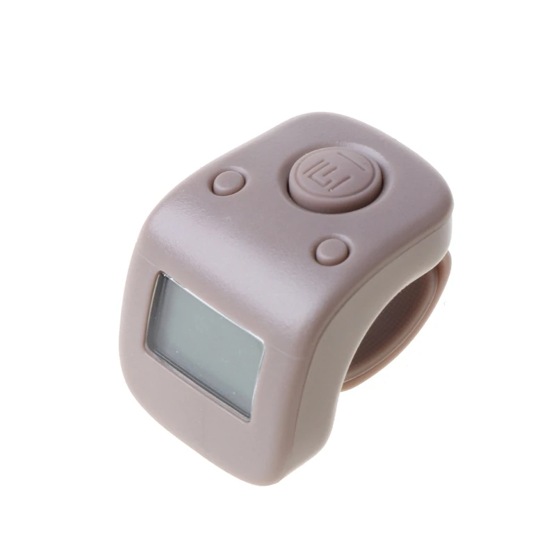 Mini Rechargeable Digital LCD Electronic Finger Ring Hand Tally Counter Six 6 Digit Buddha beads Prayer