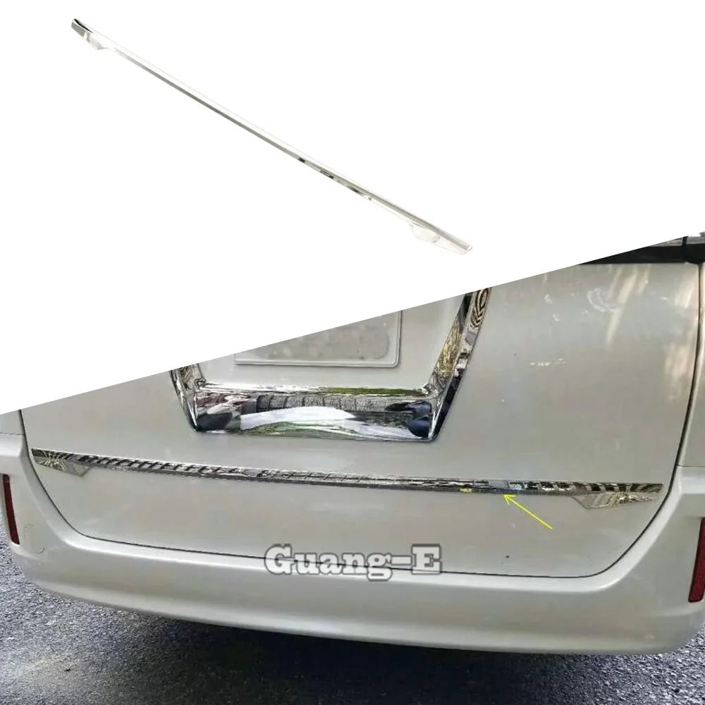 

For Toyota Noah Voxy 80 Series 2015 2016 2017 2018 2019 2020 2021 Sticker Cover Rear Door Tailgate Frame Plate Trim Lamp Panel
