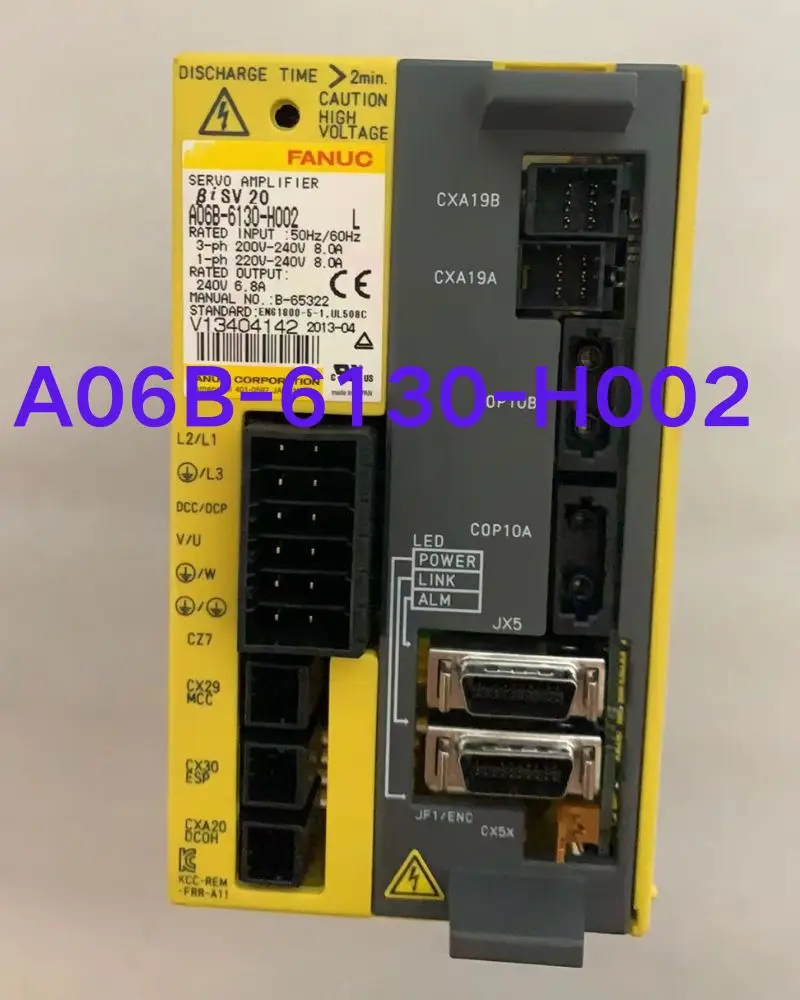 

A06B-6130-H002 б/у модуль усилителя сервопривода для Системы CNC