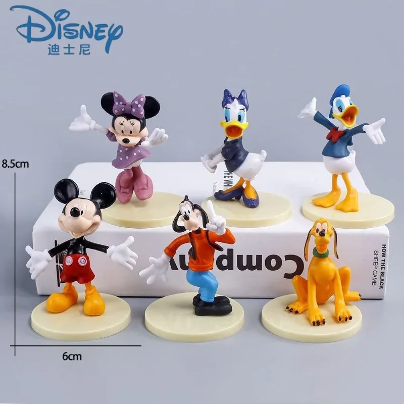 

Disney dolls anime Figures Mickey Mouse Clubhouse Anime Characters Mickey Minnie Children's gifts Desktop Trendy Accessories