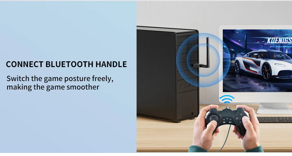 Receptor dongle Bluetooth