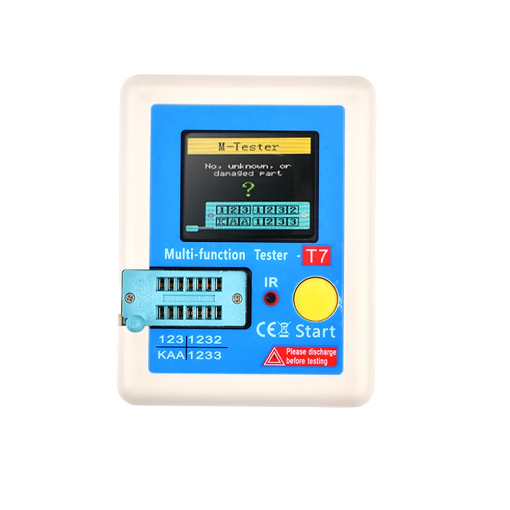 LCR-TC1 LCR-T7 Transistor Tester Multimeter Colorful Display TFT