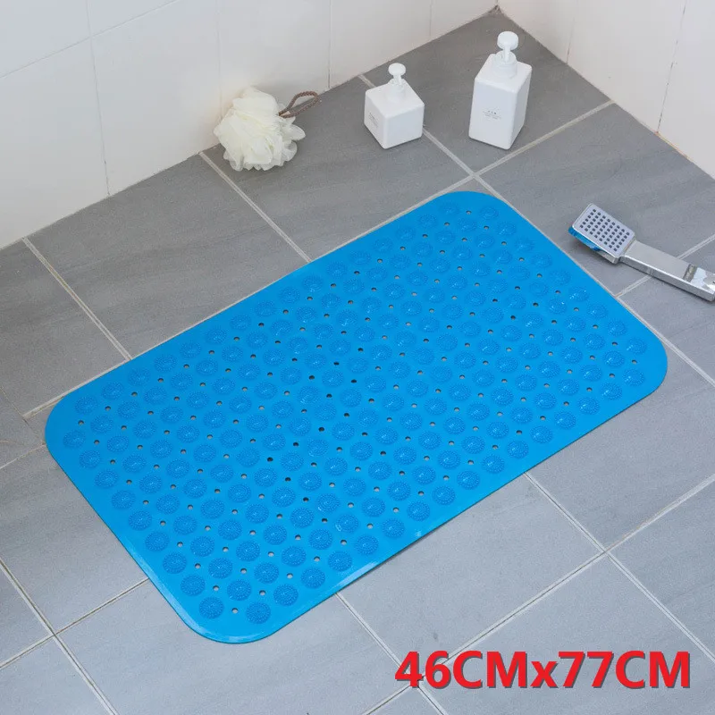 55cm Non-slip Round Bathroom Mat Safety Shower Bath Mat Plastic