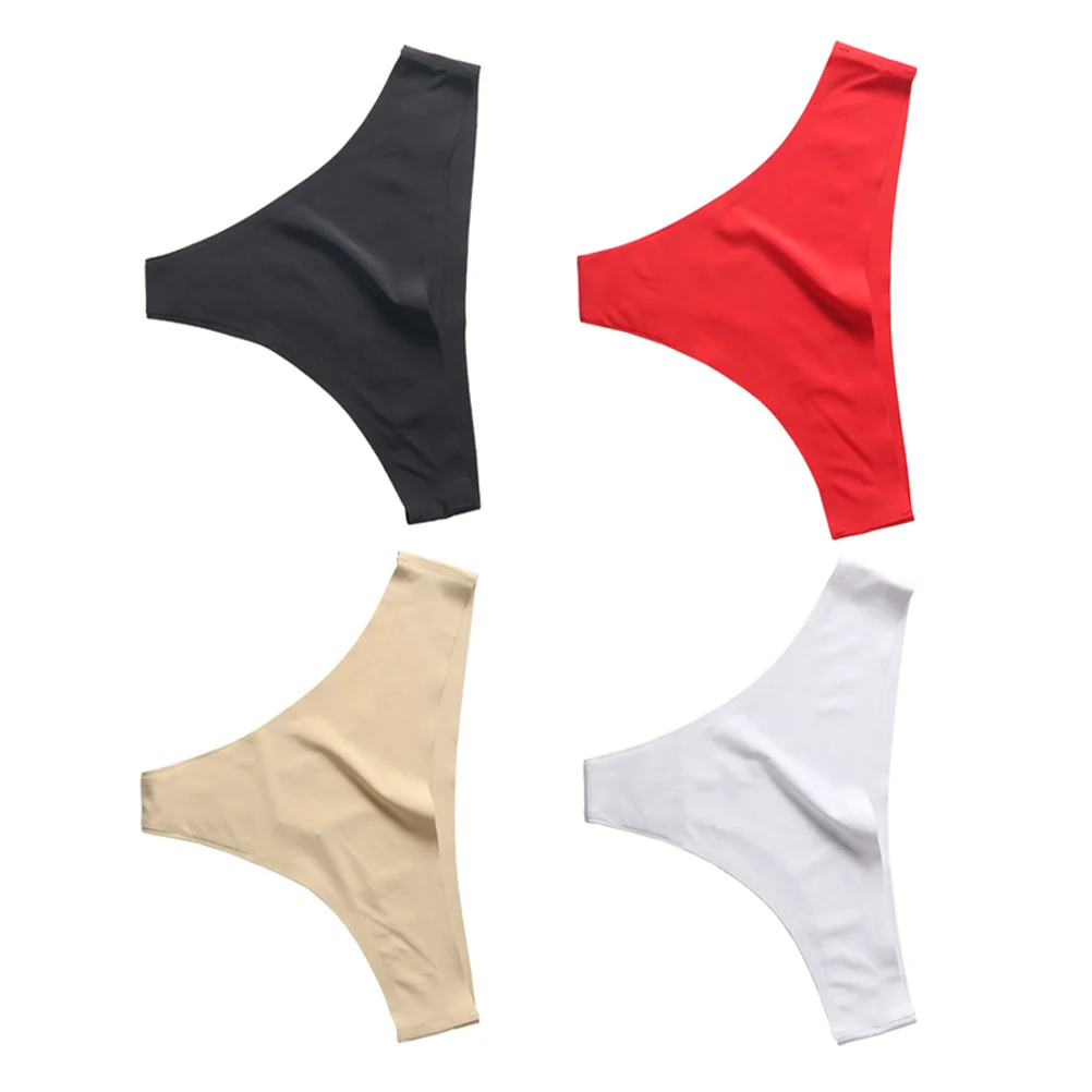 

4pcs Breathable Seamless Underpants Undershorts for Lady