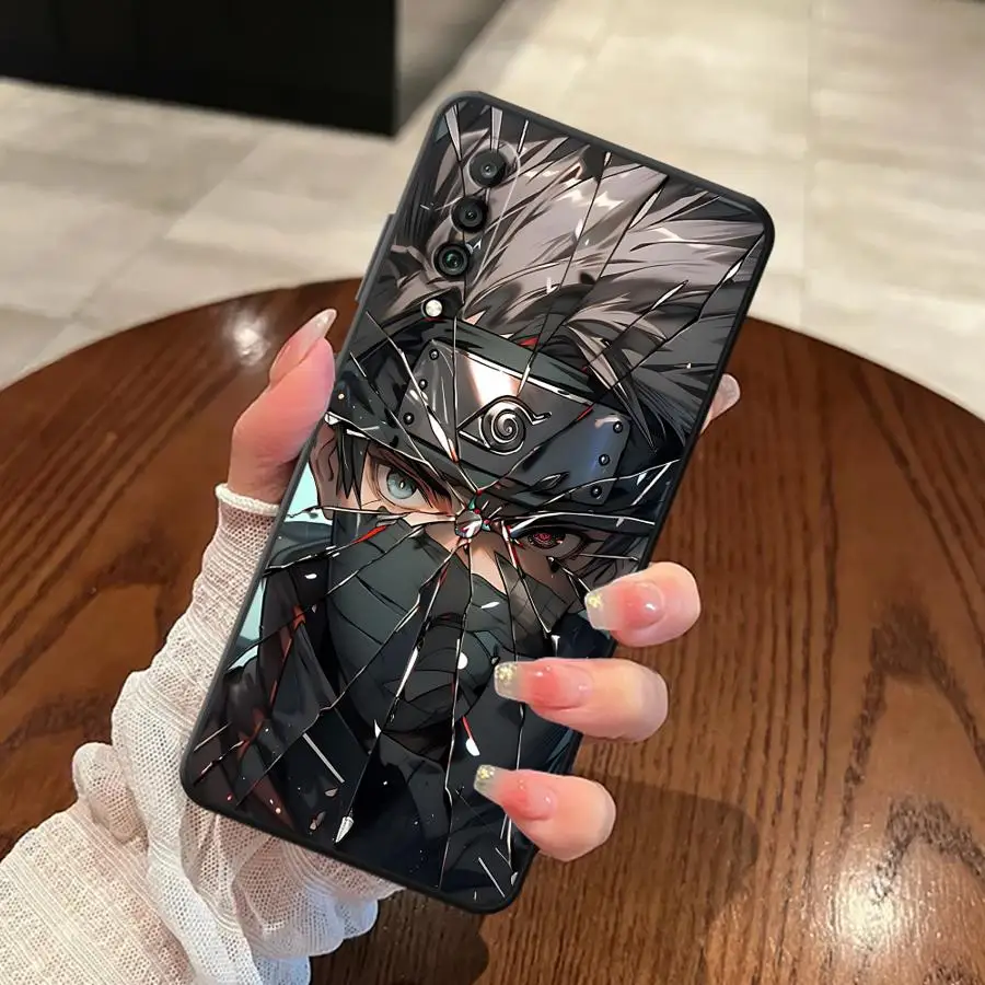 Anime Ninja-Themed Soft Phone Case