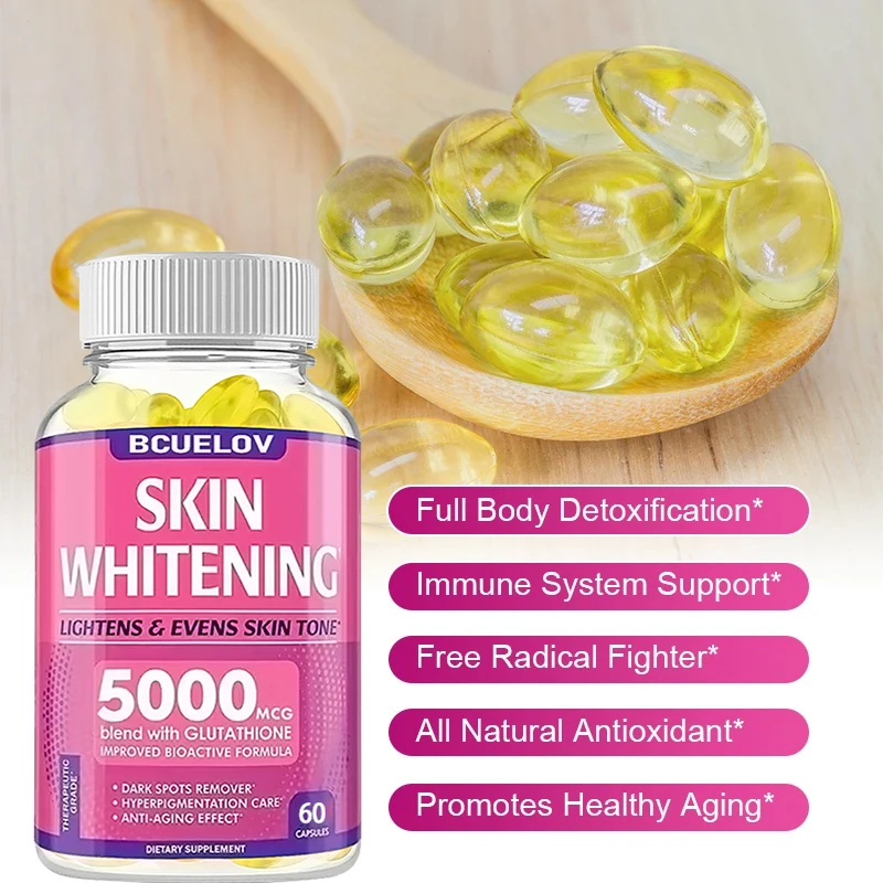 Collagen Glutathione Vitamin C Skin Health Capsules