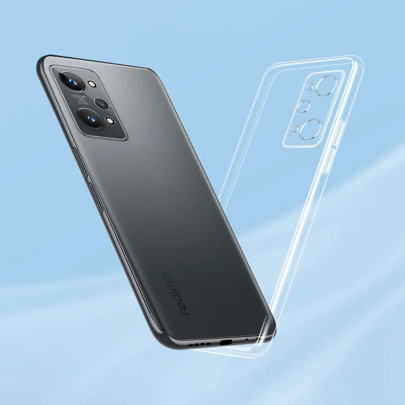 Custodia Realme GT2 / GT Neo2 / GT Neo 3T: Cover Antiurto Con Cavalletto E Design Mecha - Nero - 6