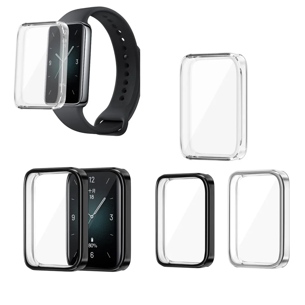 Shiny Slim Full-Cover Soft TPU Protective Case