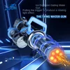 Gatlin Water Gun Electric Burst Children's Large-capacity High-pressure Powerful Automatic Water-absorbing Boy Toy Water Gun 2