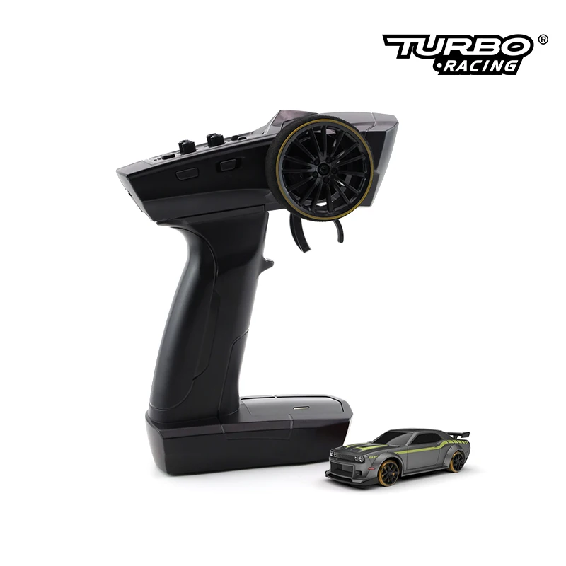Turbo Racing 1:76 C65 Drift RC Car With Gyro Radio Full Proportional Remote Control Toys RTR Desktop Toys For Kids and Adults 2