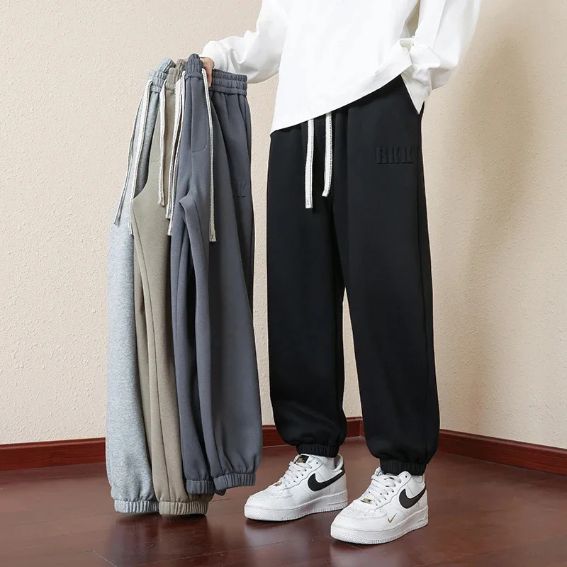 

Man 2024 Plus Size 6XL 7XL 8XL Fashion Casual Jogger Harem Pants Hip Hop new elastic waist Male