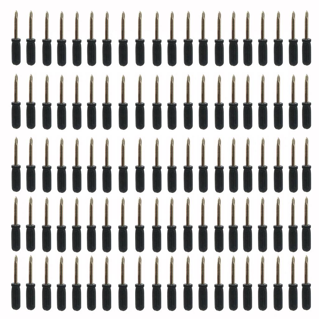 100PCSTinyPhillipsScrewdriverToy3CMLongMiniScrewdriverTool2mm